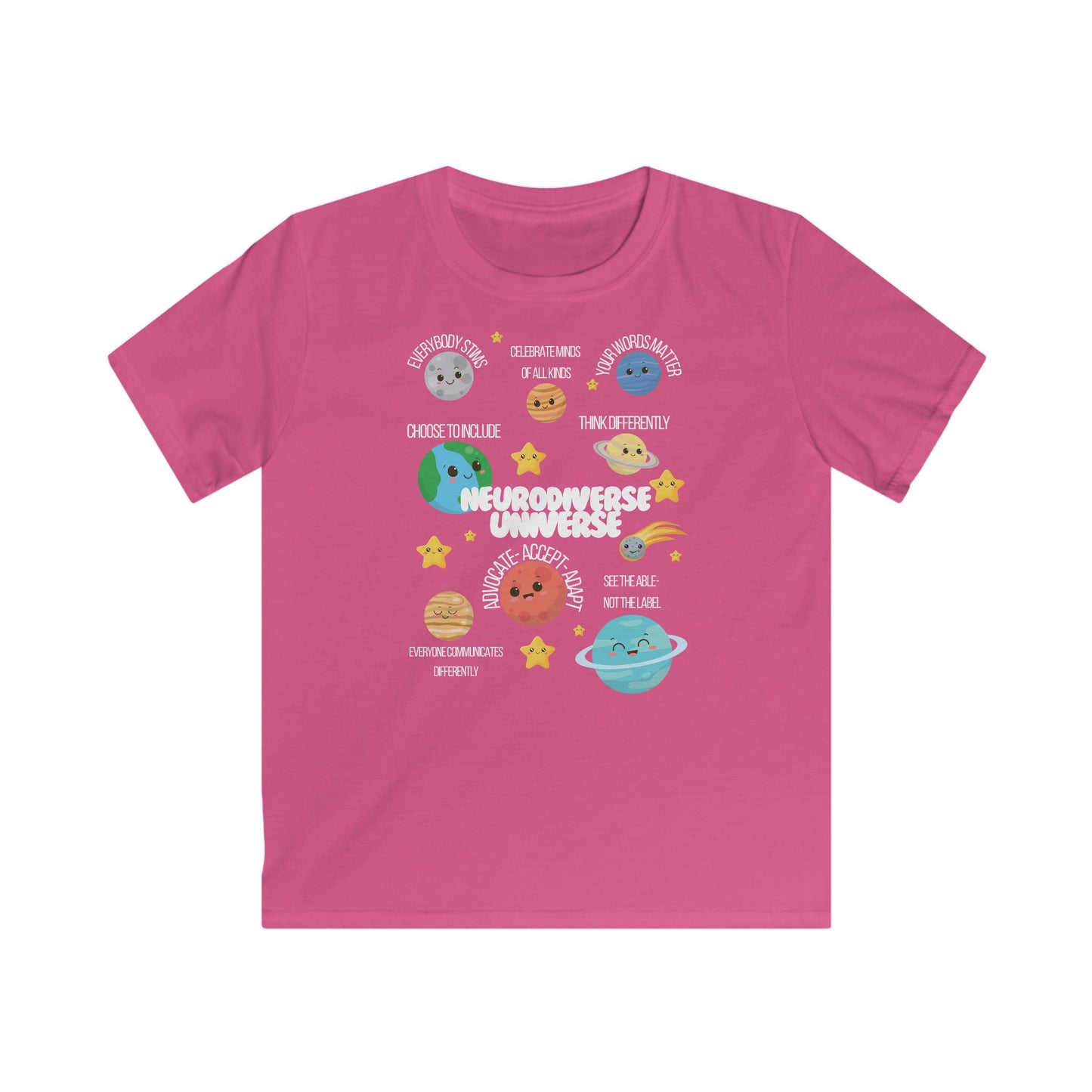 Kids Neurodiverse Universe Shirt