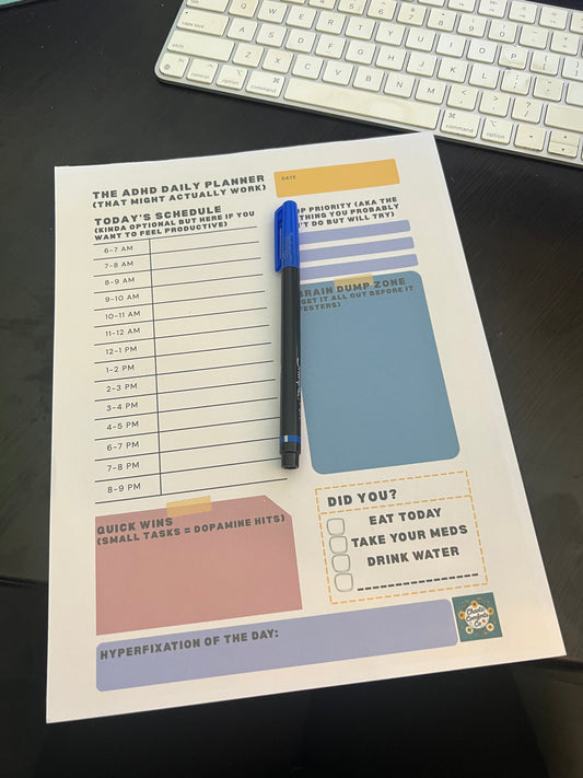 ADHD Daily Planner – “That Might Actually Work”