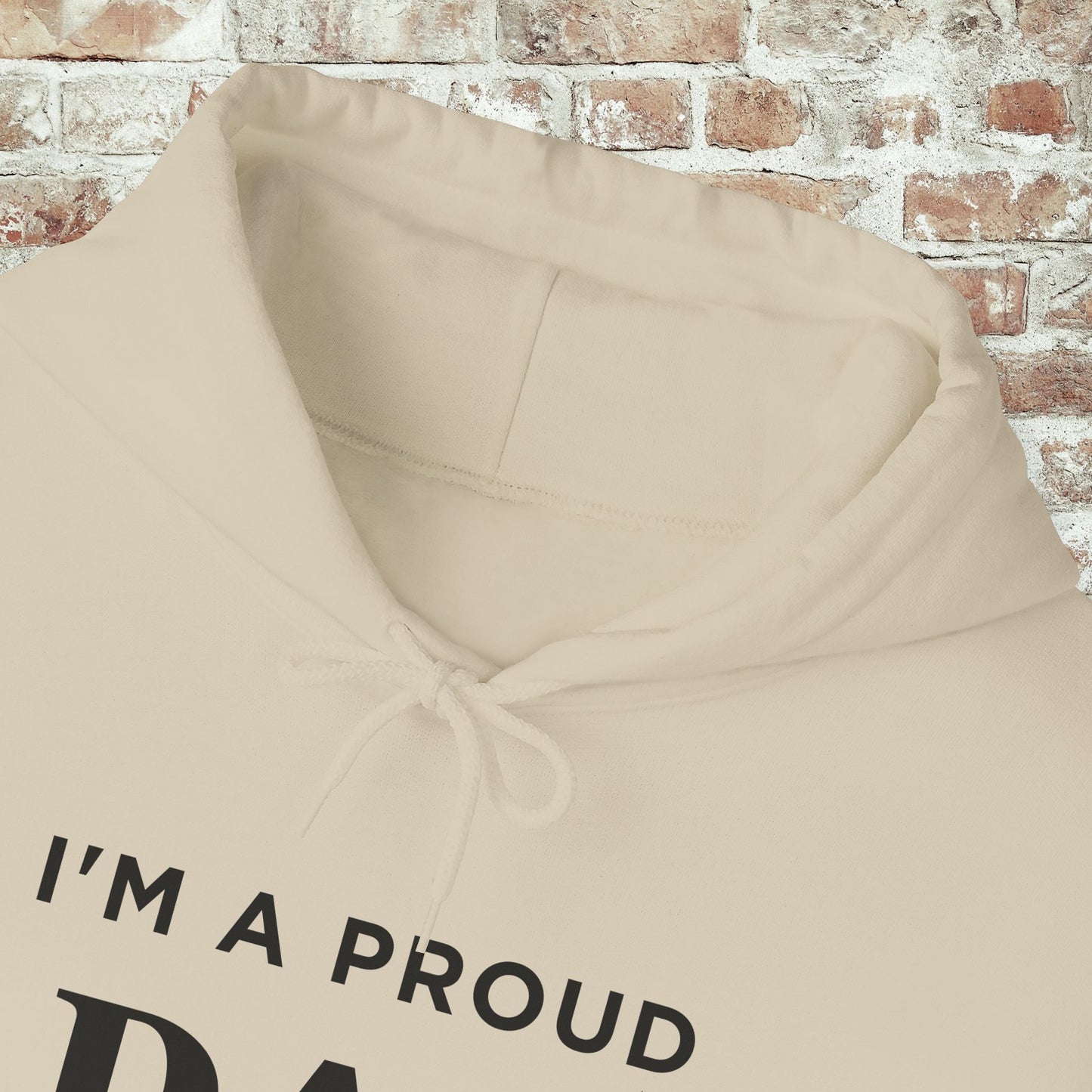 Proud Dad Hooded Sweatshirt