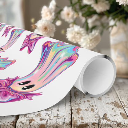 Iridescent Ghost Wrapping Paper