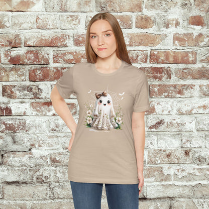 Sweet Spooky Ghost Floral Tee