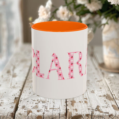 Clara Personalized Strawberry Mug