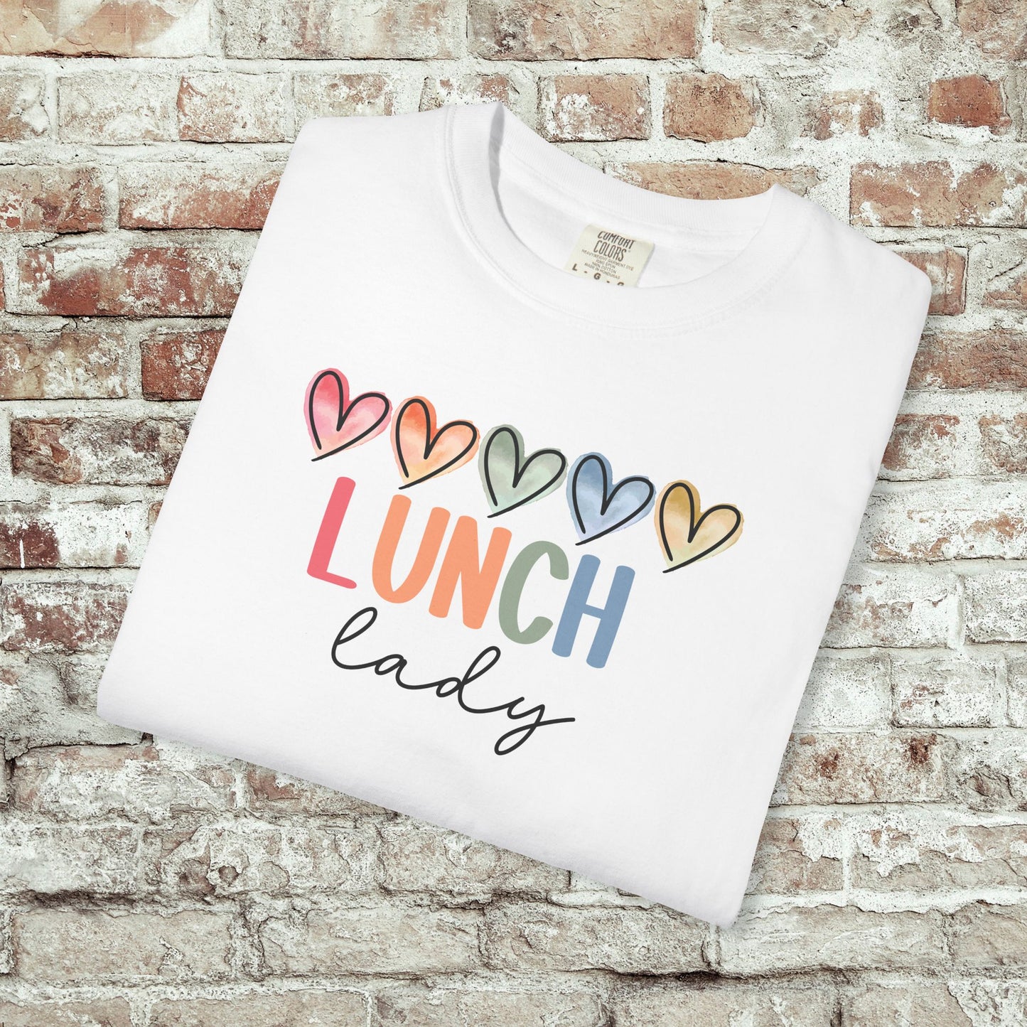 Lunch Lady T-shirt, Gift for Cafeteria Staff, School Spirit, Teacher Appreciation, Cute Lunchroom Top