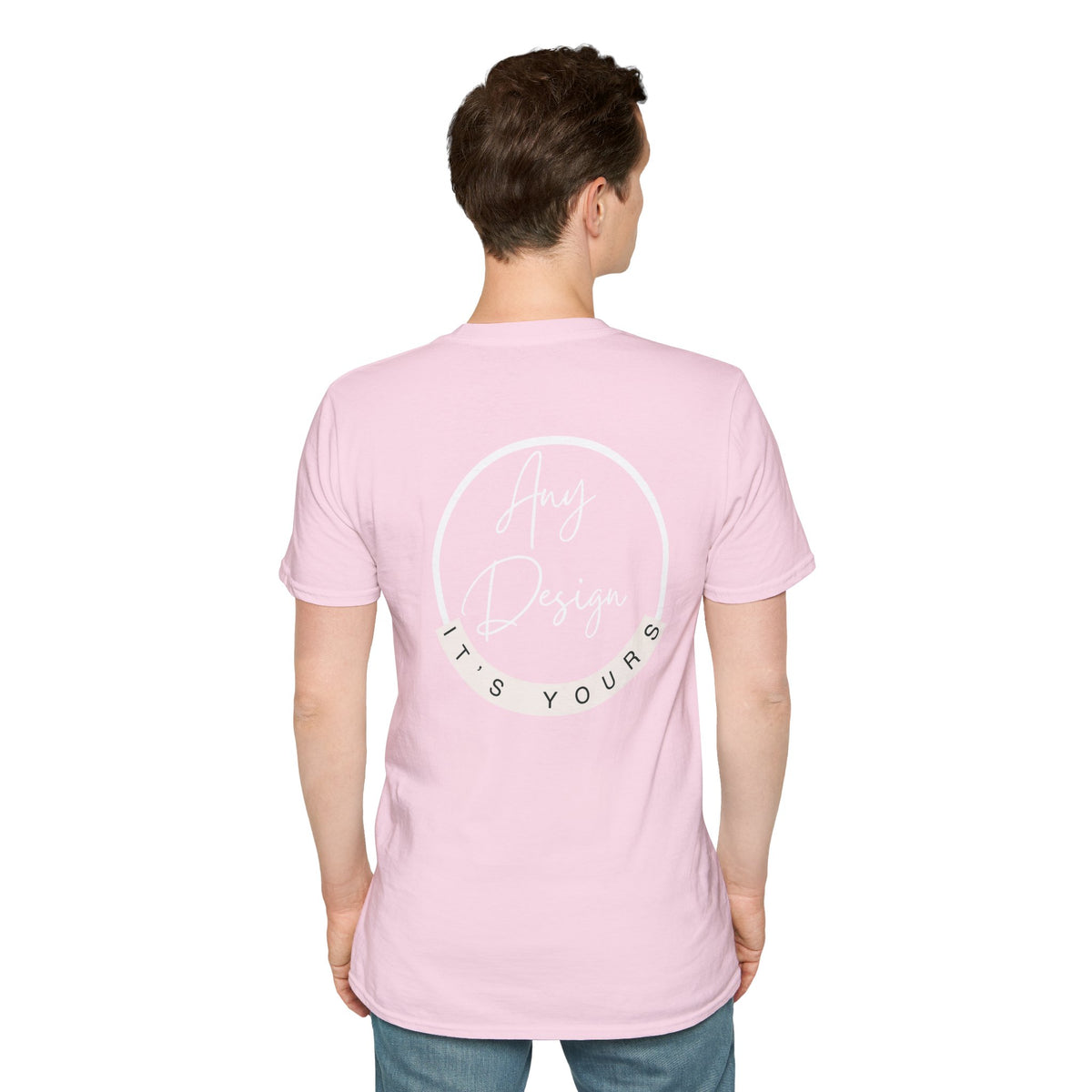 Personalizable Unisex Softstyle T-Shirt- Back Print Only!