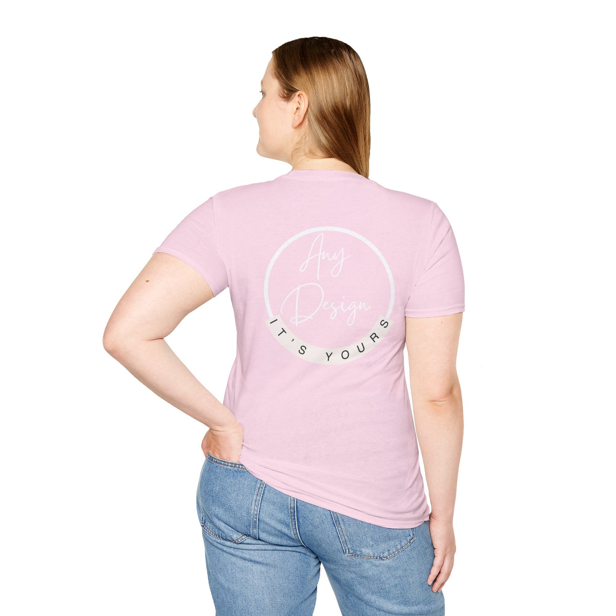 Personalizable Unisex Softstyle T-Shirt- Back Print Only!