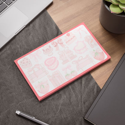 Pink Coquette Aesthetic Post-it® Note Pad