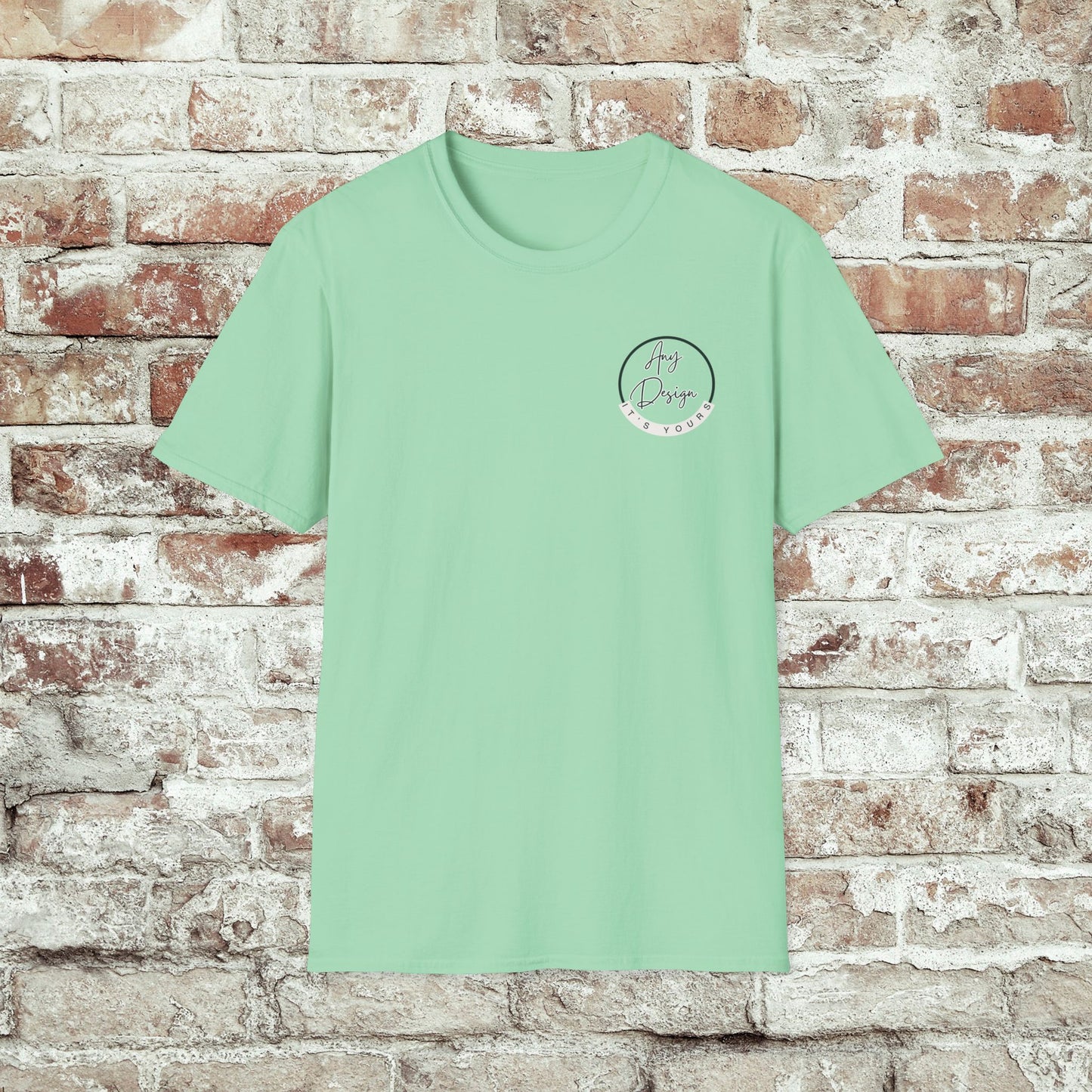 Two Areas- Personalized Unisex Softstyle T-Shirt