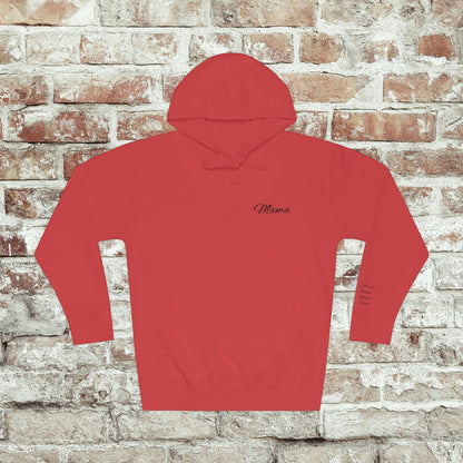 Personalized Embroidered Mama Hoodie with Kids Names