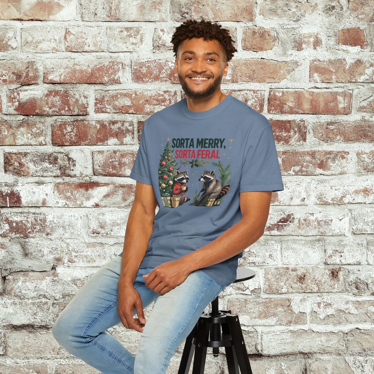 Sorta Merry, Sorta Feral Unisex T-Shirt