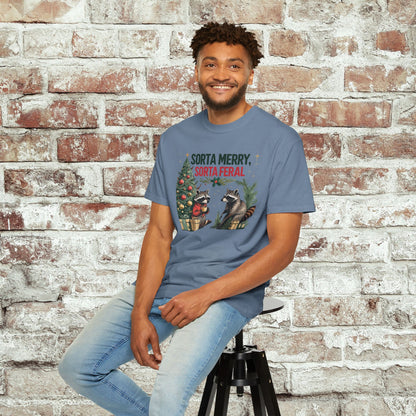Sorta Merry, Sorta Feral Unisex T-Shirt
