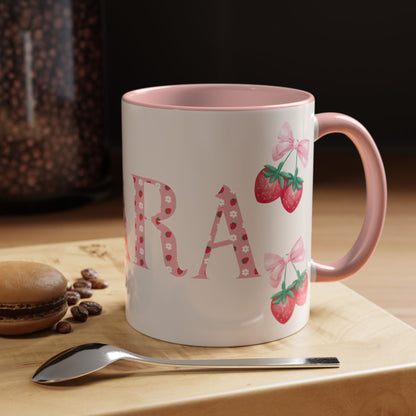 Clara Personalized Strawberry Mug