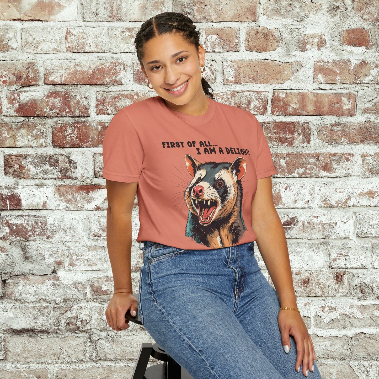 Delightful Animal Graphic T-Shirt - Unisex Tee