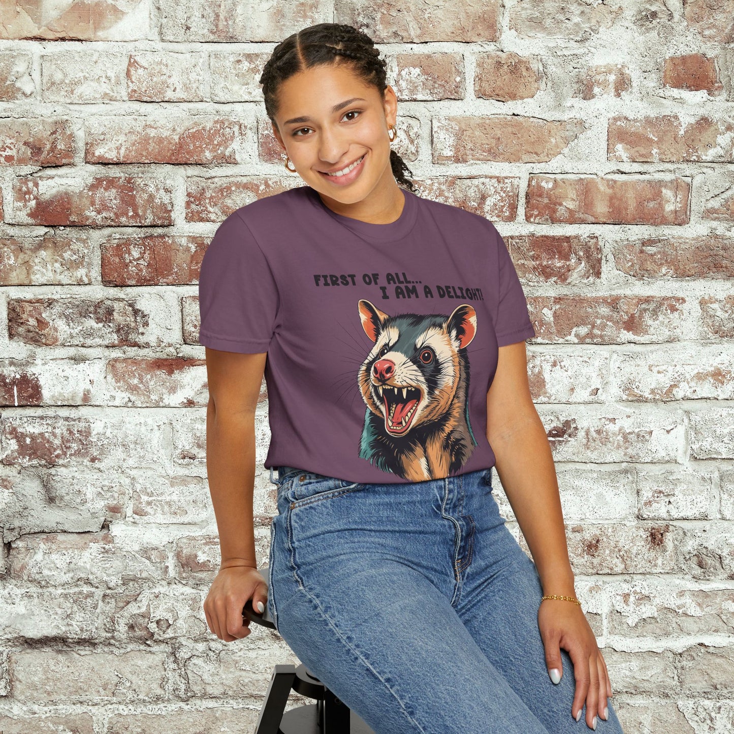 Delightful Animal Graphic T-Shirt - Unisex Tee