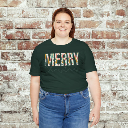 Merry Christmas Short Sleeve Tee