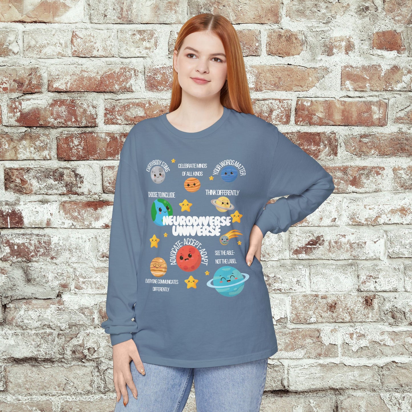 Neurodiverse Universe Long Sleeve Tee