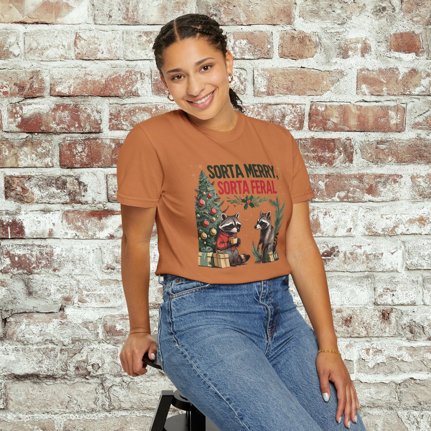 Sorta Merry, Sorta Feral Unisex T-Shirt