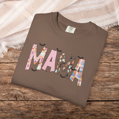 Comfort Colors MAMA Halloween Shirt