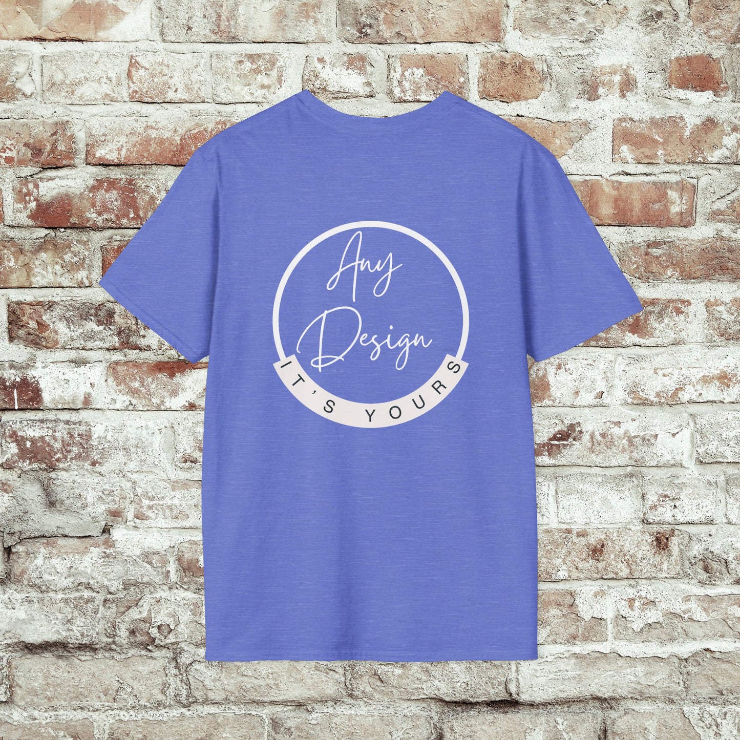 Two Areas- Personalized Unisex Softstyle T-Shirt