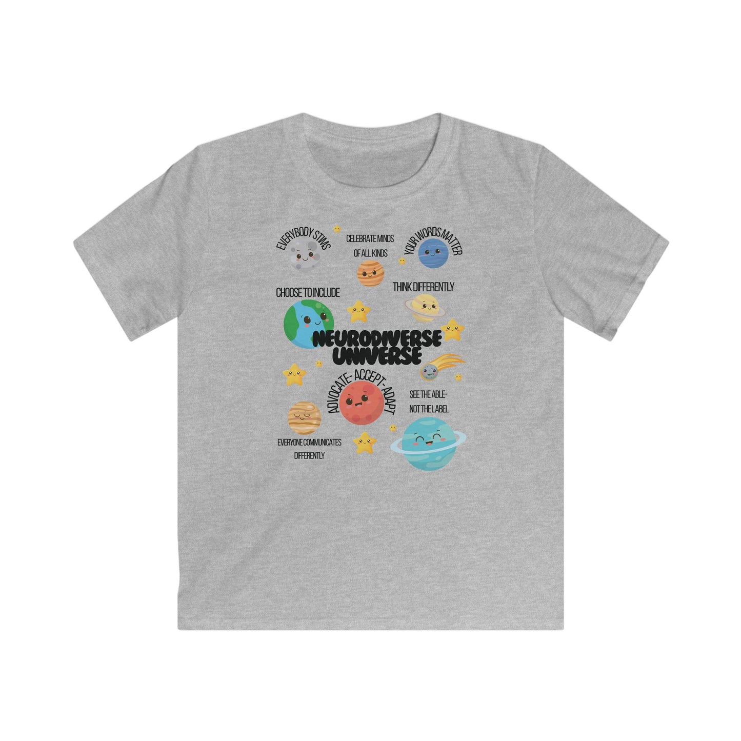 Kids Neurodiverse Universe Shirt