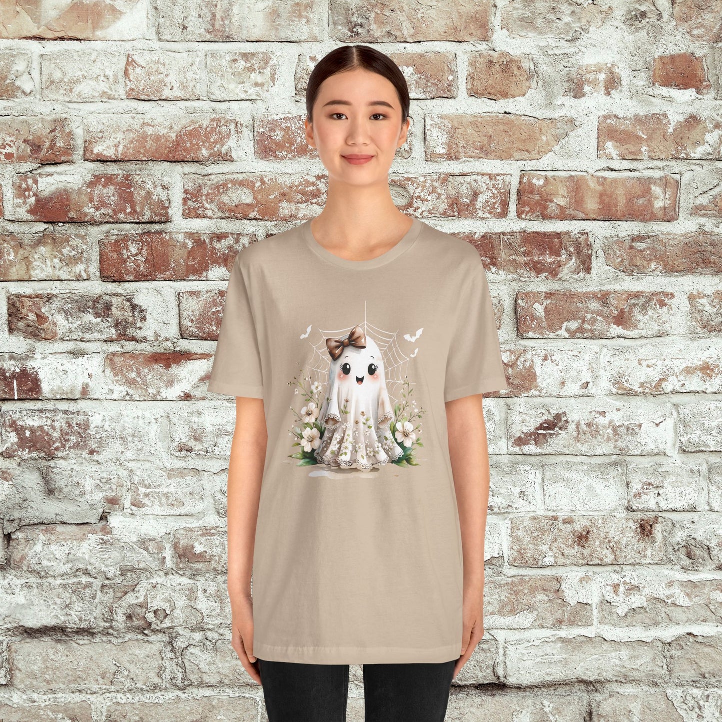 Sweet Spooky Ghost Floral Tee