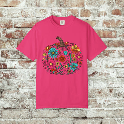 Wildflower Pumpkin T-Shirt