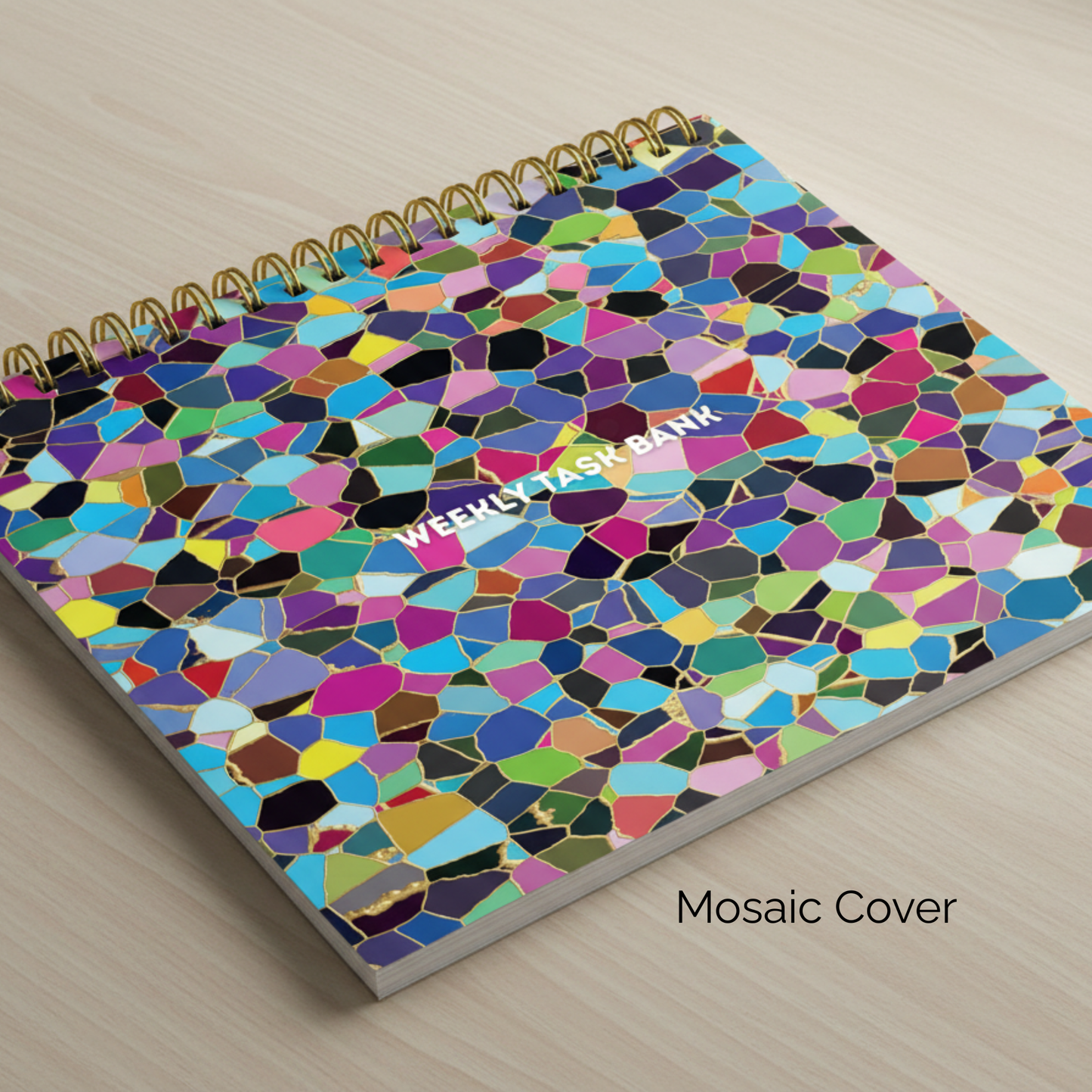 Spiral Bound Undated Weekly Task Bank