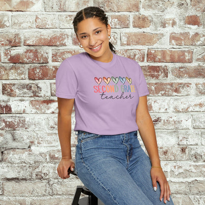 Cute Teacher T-Shirt, Second Grade Teacher Gift
