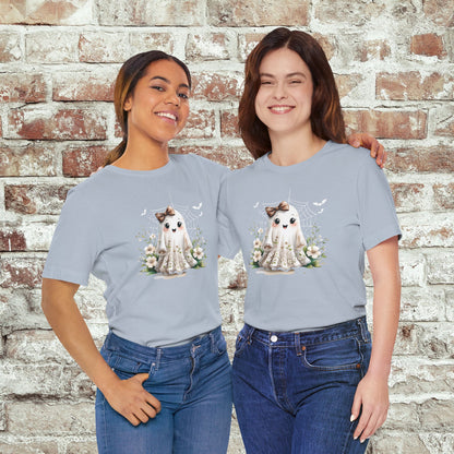 Sweet Spooky Ghost Floral Tee
