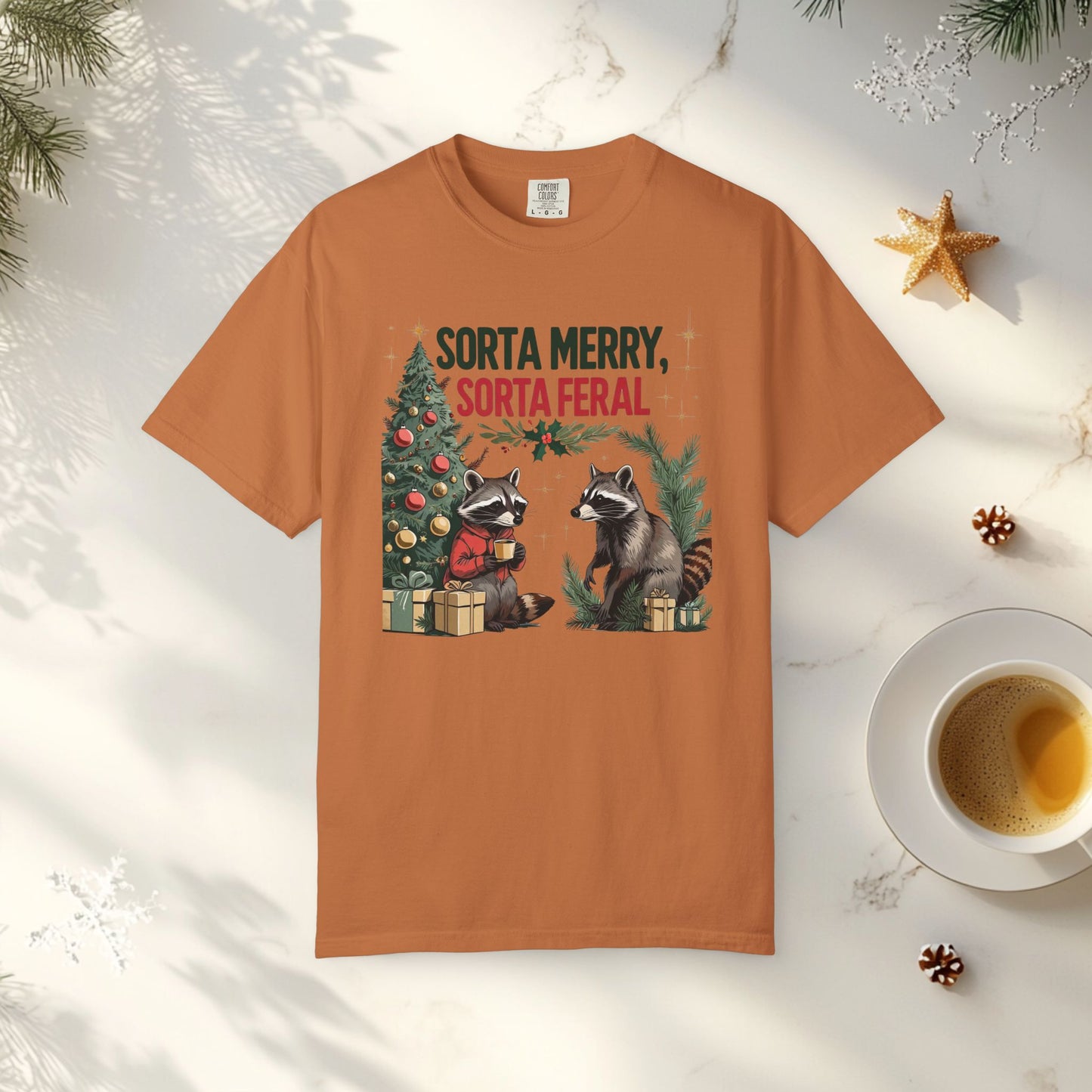 Sorta Merry, Sorta Feral Unisex T-Shirt