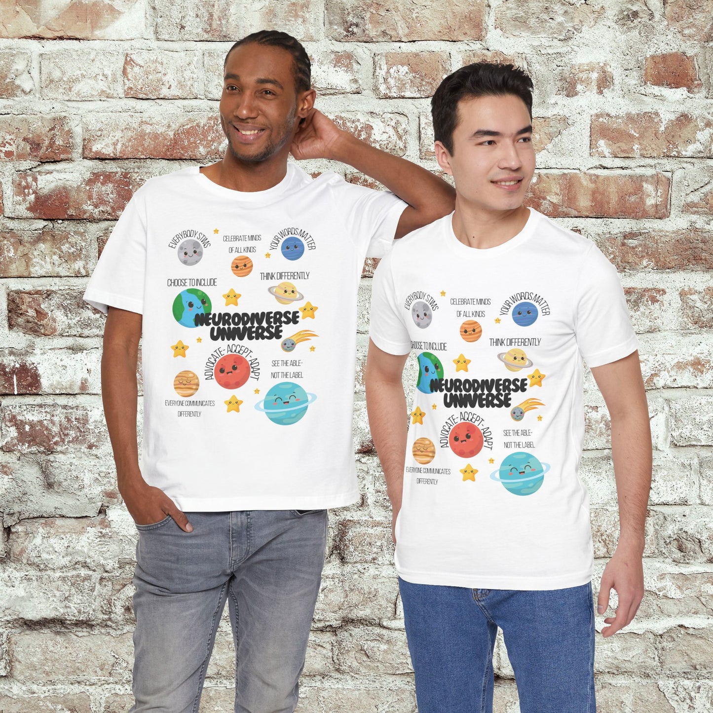 Neurodiverse Universe Shirt | Autism Acceptance Shirt | Mental Health Awareness | Choose to Include Tee