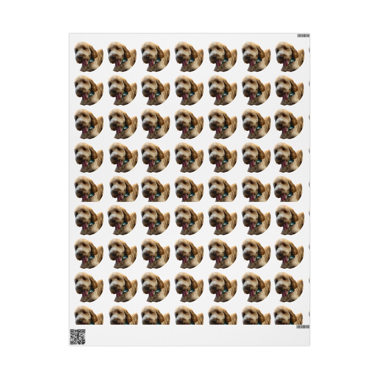 Custom Pet Photo Wrapping Paper with Your Cat, Dog, Hamster, Bird, etc.