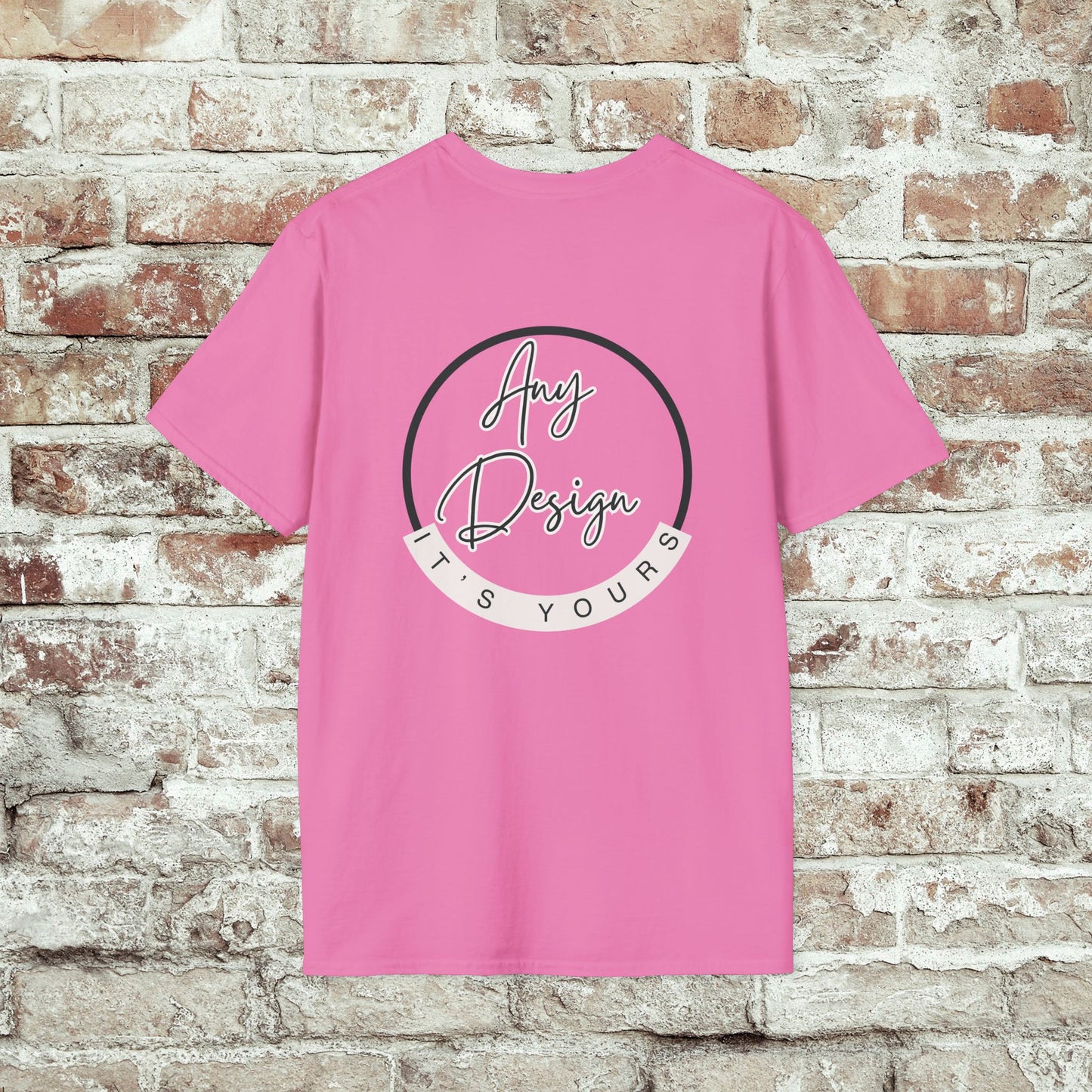 Two Areas- Personalized Unisex Softstyle T-Shirt