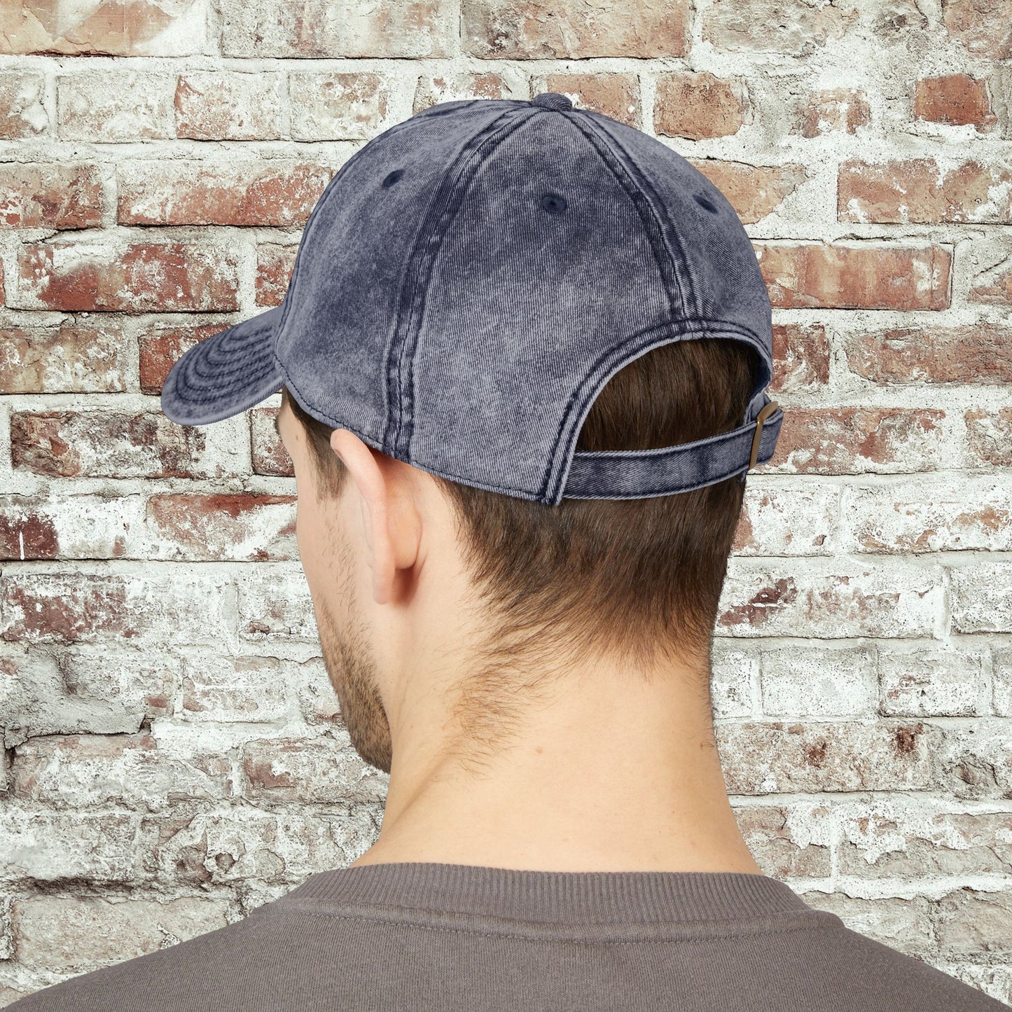 Probably Late Embroidered Distressed Hat