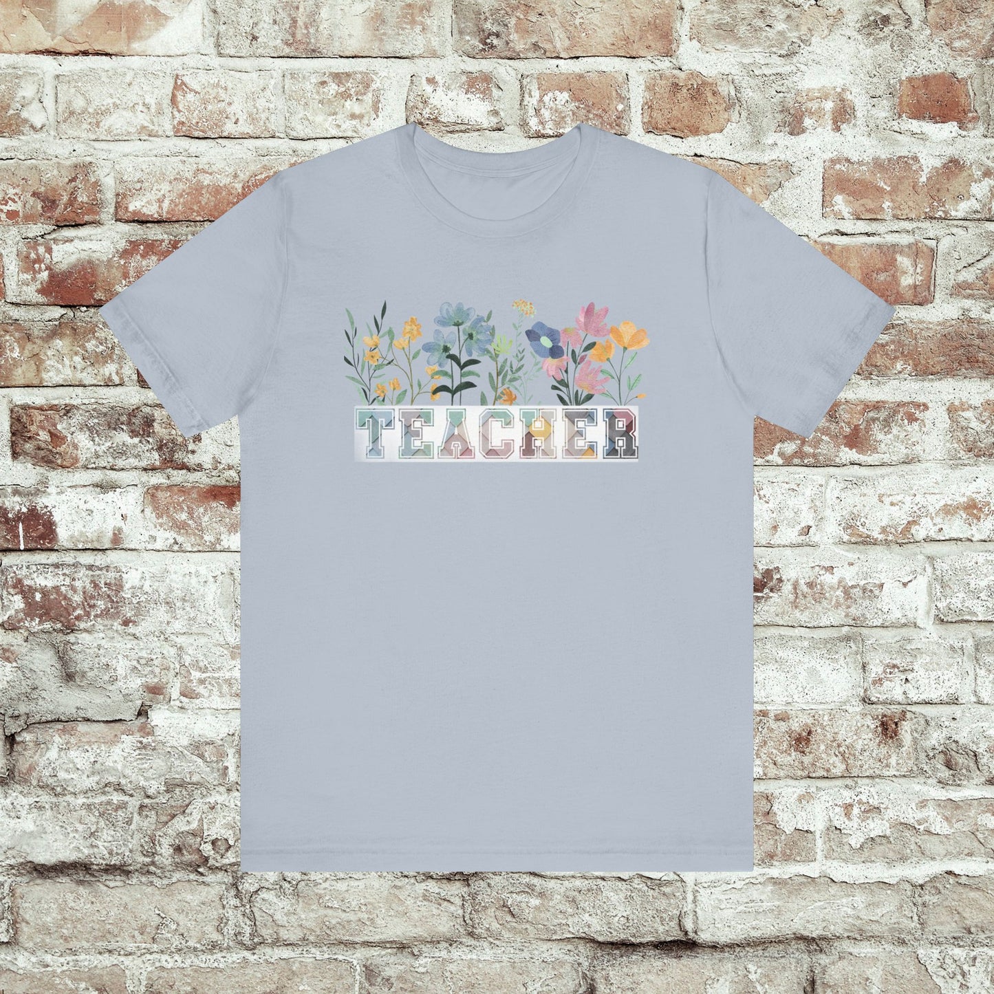 Floral Unisex Soft-Style Teacher Appreciation Tee