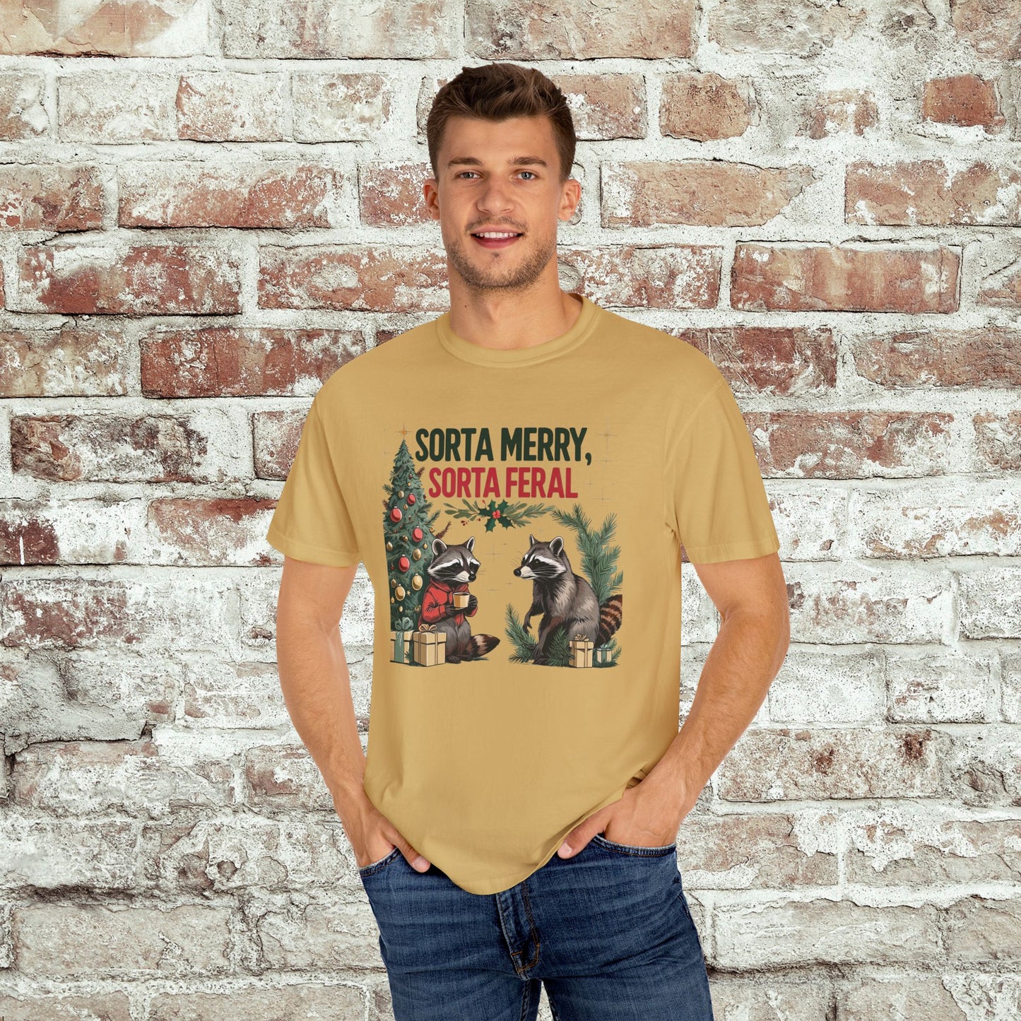 Sorta Merry, Sorta Feral Unisex T-Shirt