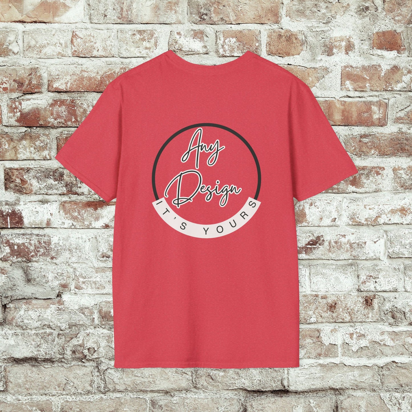 Two Areas- Personalized Unisex Softstyle T-Shirt