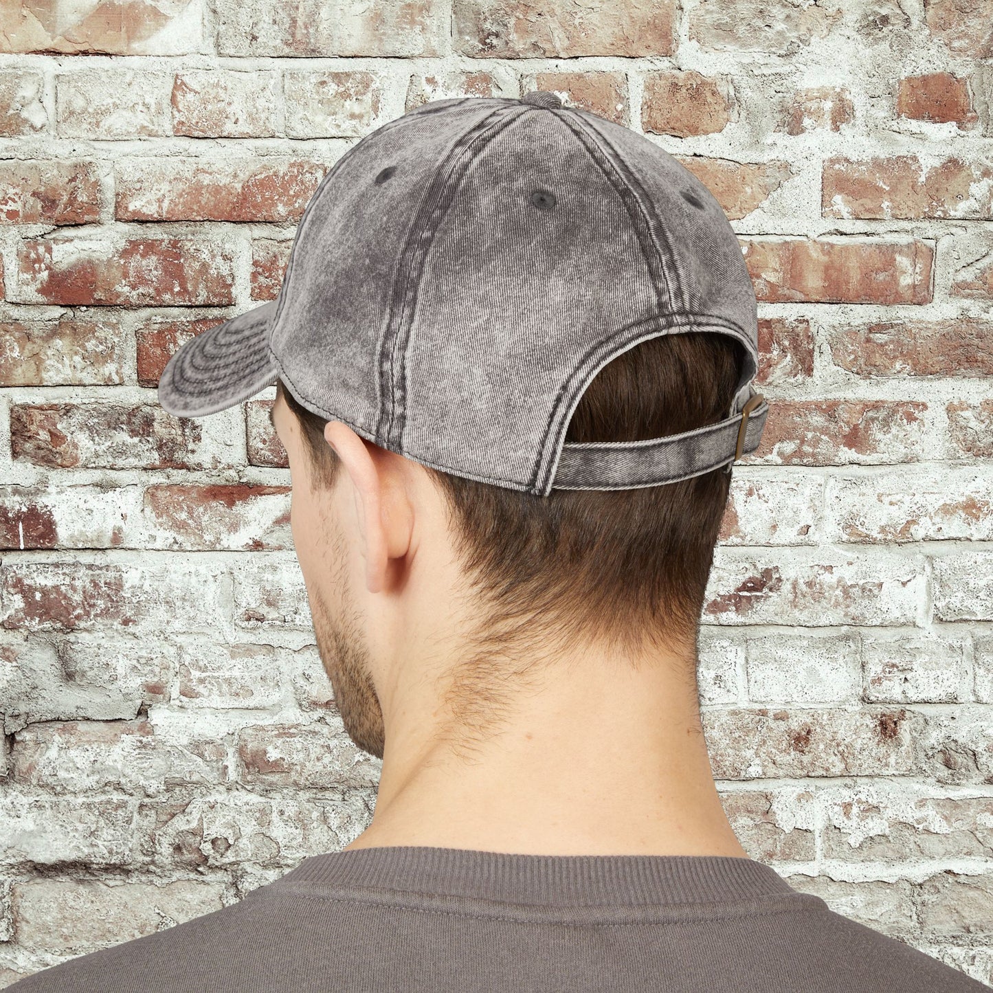 Probably Late Embroidered Distressed Hat