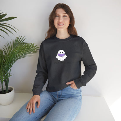 I Can't I'm Booked- EMBROIDERED Crewneck Sweatshirt