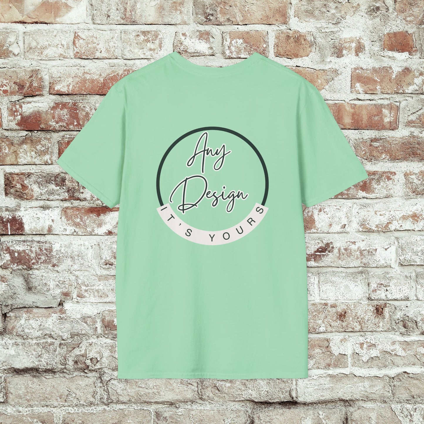 Two Areas- Personalized Unisex Softstyle T-Shirt