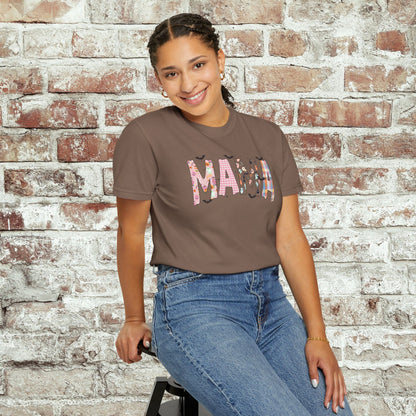 Comfort Colors MAMA Halloween Shirt