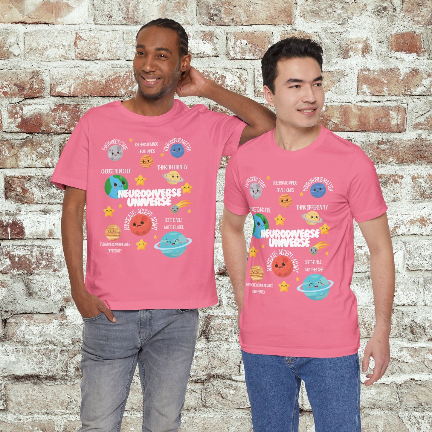 Neurodiverse Universe Shirt | Autism Acceptance Shirt | Mental Health Awareness | Choose to Include Tee