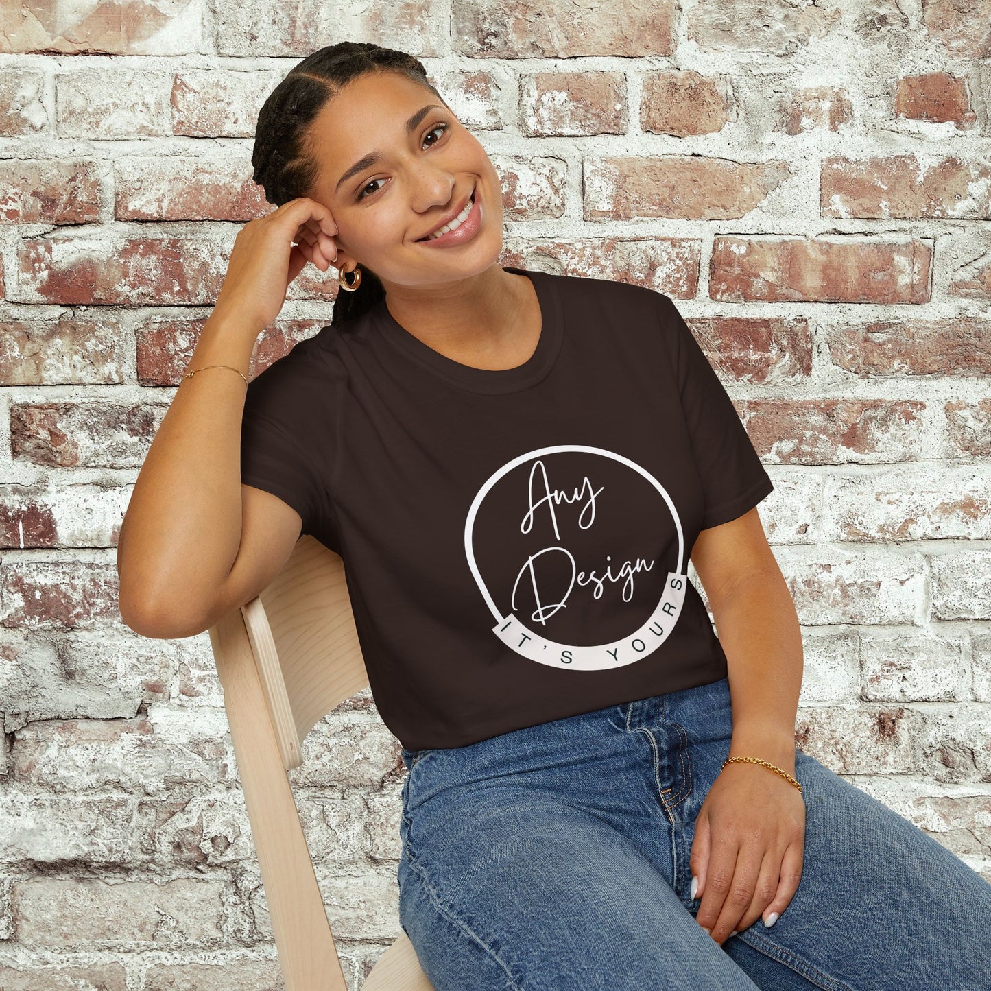 Two Areas- Personalized Unisex Softstyle T-Shirt