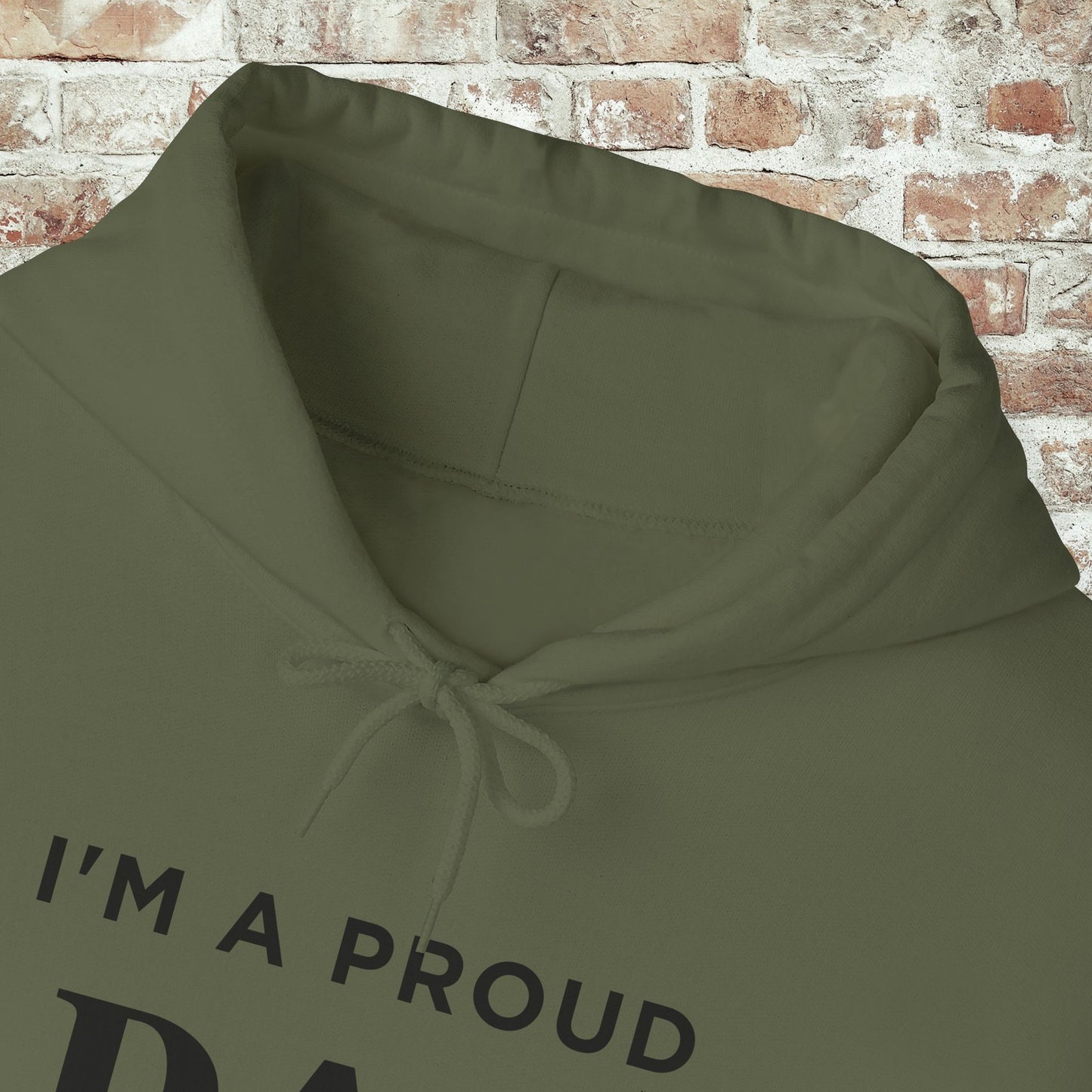 Proud Dad Hooded Sweatshirt
