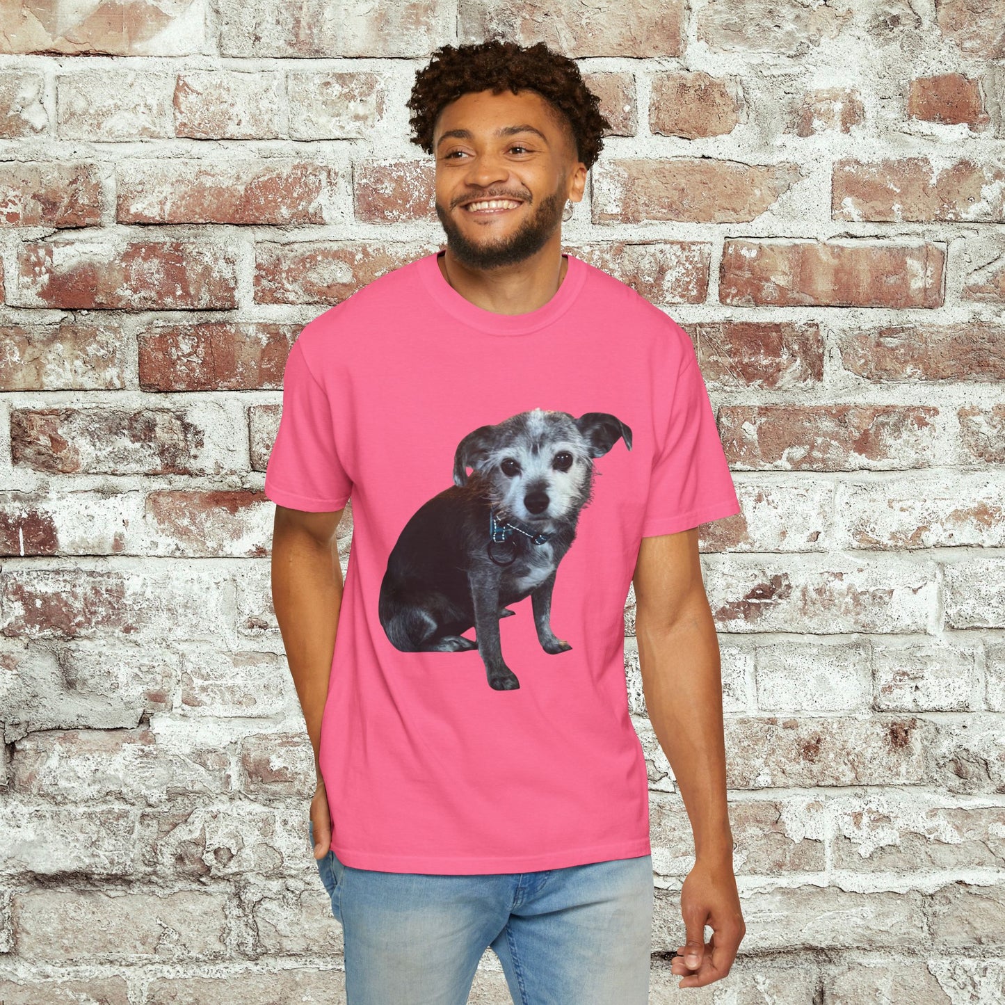 Pet Lover's Photo Comfort Colors Tee
