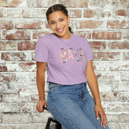 Comfort Colors MAMA Halloween Shirt