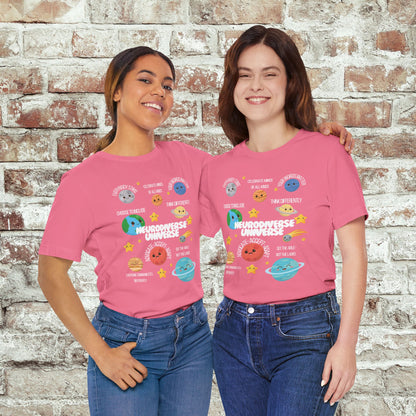Neurodiverse Universe Shirt | Autism Acceptance Shirt | Mental Health Awareness | Choose to Include Tee