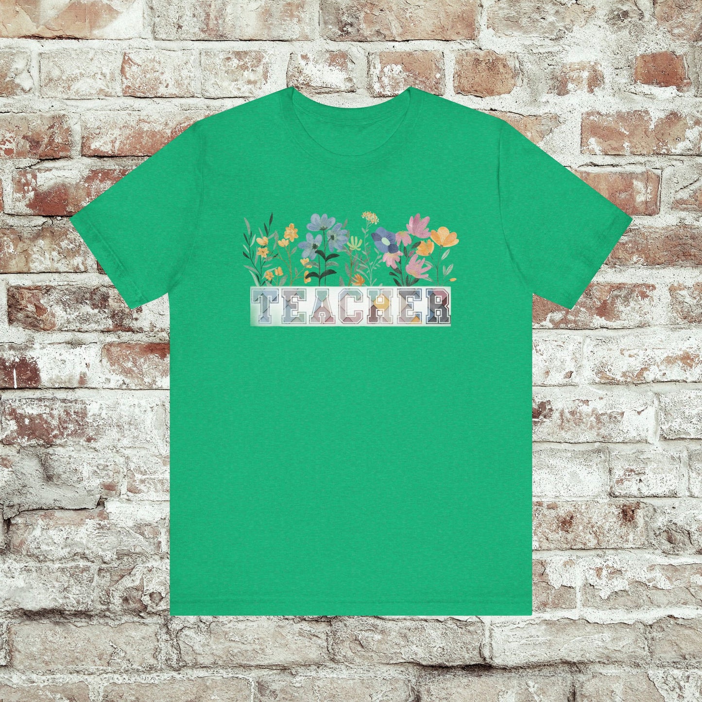 Floral Unisex Soft-Style Teacher Appreciation Tee