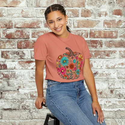 Wildflower Pumpkin T-Shirt