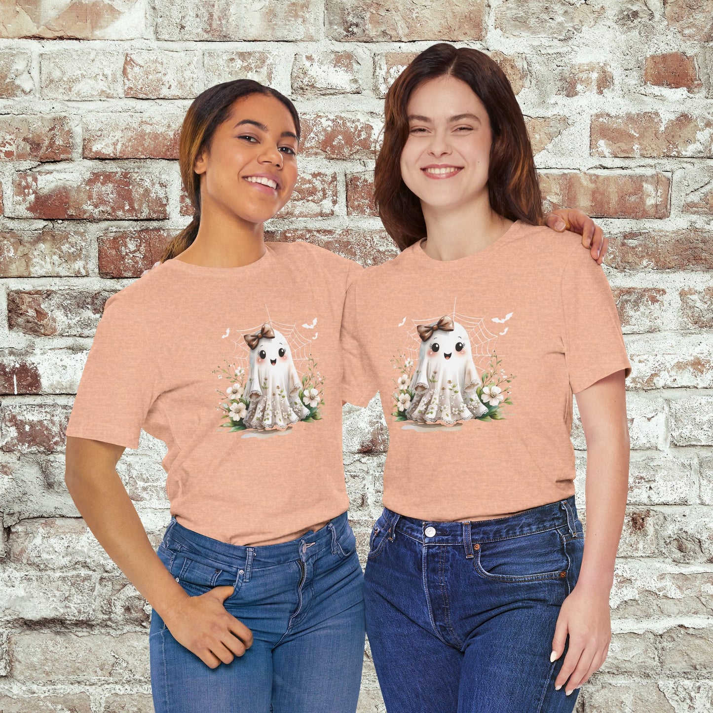 Sweet Spooky Ghost Floral Tee