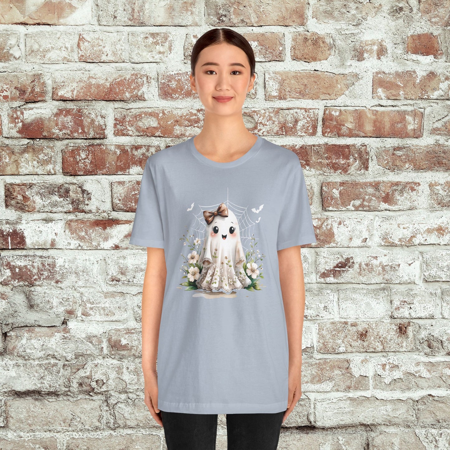 Sweet Spooky Ghost Floral Tee